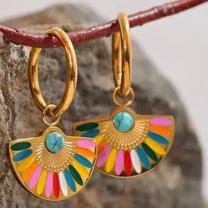 Buy1 Get1 FreeStainless steel Ear 16k Hold Plated Pvd